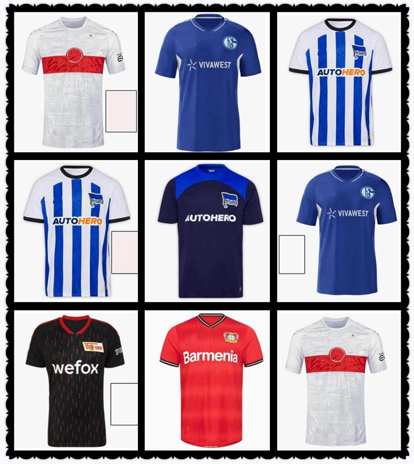 

FC Union Berlin Soccer Jerseys Bayer Leverkusen Hertha Home Red FRIEDRICH KRUSES TARK 22 23 Away 3rd Soccer Shirt Customized Football Uniforms 2022 2023, 2021