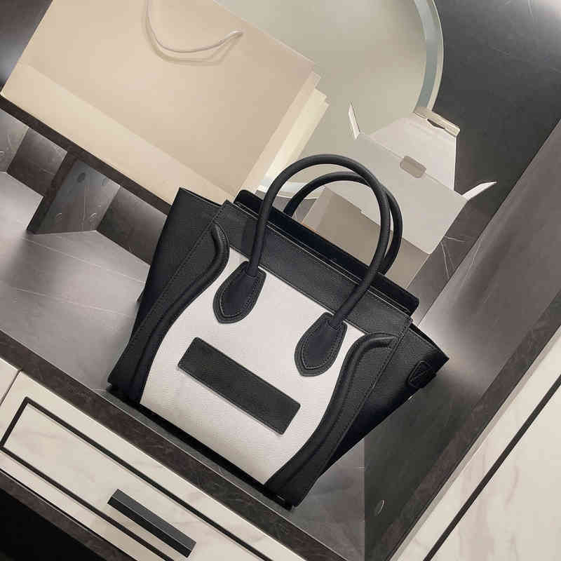 

Shopping bags Shoulder Bags Luxury Brand Smiley Package Fashion Simple Square Bag Women's Designer High Quality Mobile Phone Handbags 1220