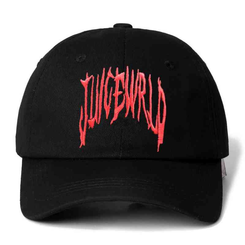 

Juice Wrld 999 Snapback Cotton Embroidery Baseball Cap For Men Women Adjustable Hip Hop Dad Hat Bone Drop, Black