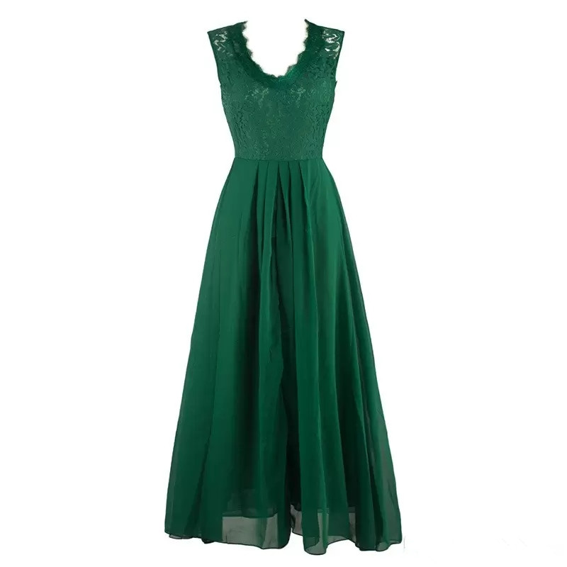 

Vestidos de Festa Longo A line V Neck Chiffon Navy Blue Evening Dresses See Through Back Black Green Lace Evening Gowns Cheap, Yellow