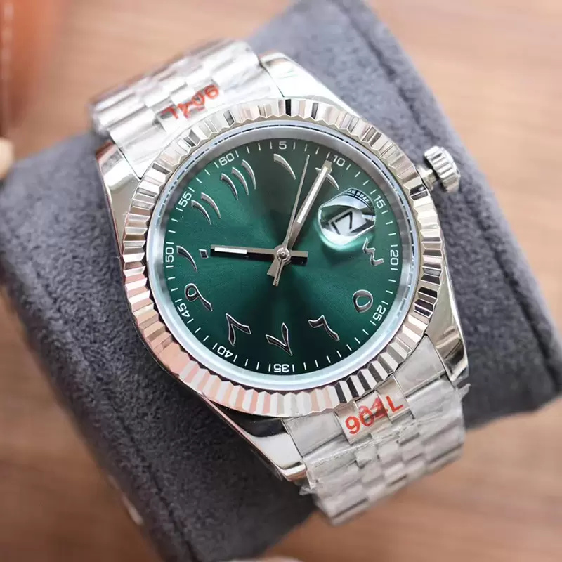 U1 Top-grade AAA Haute Qualité Hommes Automatique Mechanica Montre Jour Date 41mm Acier Inoxydable Chiffres Arabes Saphir Swim Designer Datejust