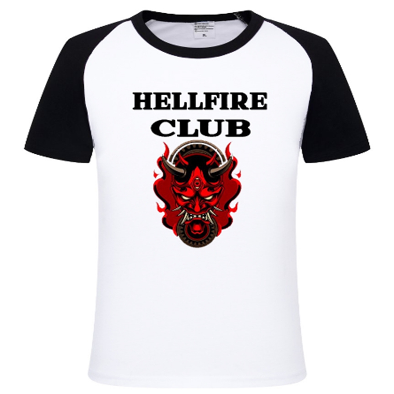 

high quality Hellfire Club Hawkins TV 80s Nostalgia Retro D&D T-Shirt, 007