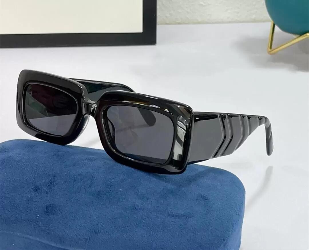 

0811S Summer Sunglasses Rectangle Man Woman Unisex Fashion Glasses Retro Small Frame Design UV400 6 Color Optional Womens Sunglasses 53 mm