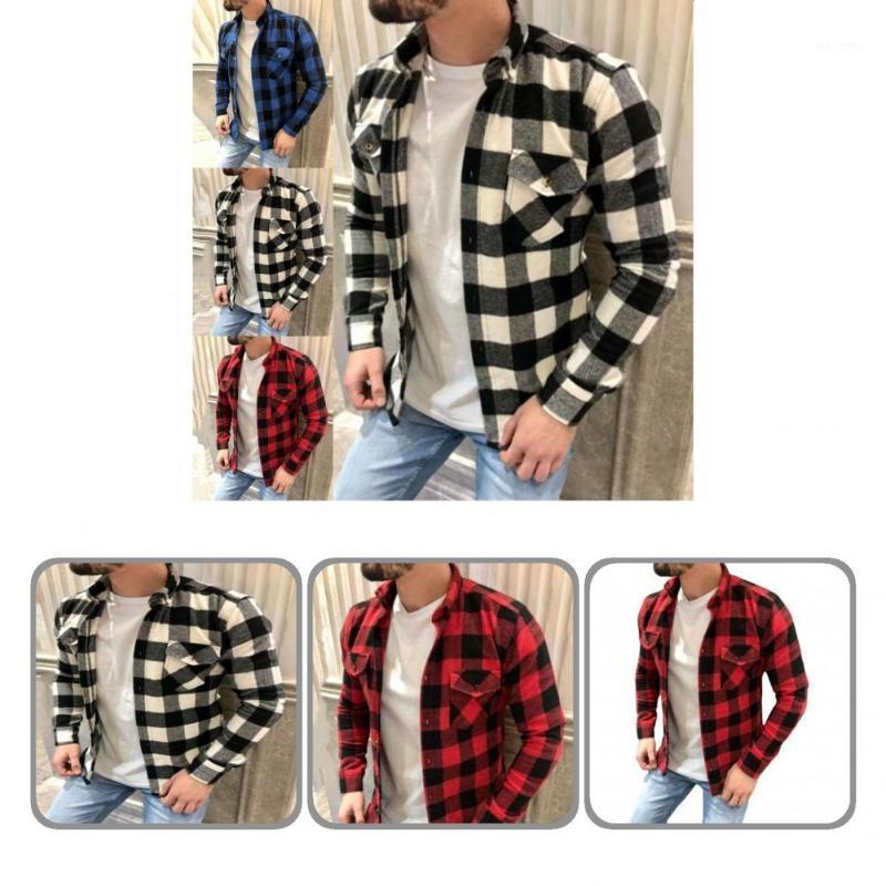 

Men's Casual Shirts Loose Classic Skin-friendly Men Shirt For Daily Wear Autumn, Blue