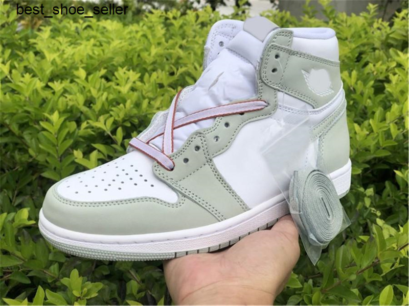 

top 1 WMNS High OG Seafoam Skate Shoes 1s Healing Orange White Men Womens Basketball Sports Sneakers CD0461-002 With Original Box, Customize