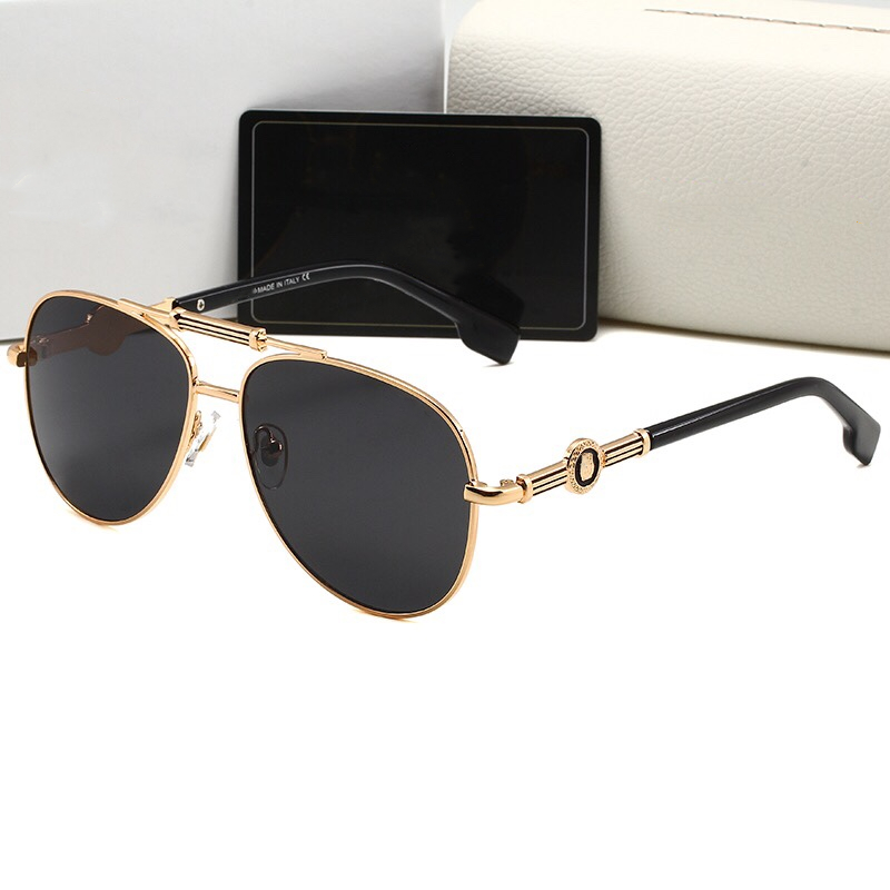 

2022 New Classic Polarized Sunglasses Women Designer Luxury Pilot Alloy Metal Polaroid