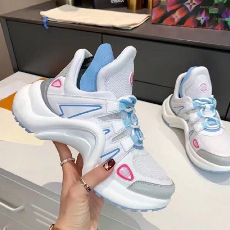 

Y51bc 2022 Latest real leather women's sneakers trainers shoes high quality fashion casual flat racing, Style4