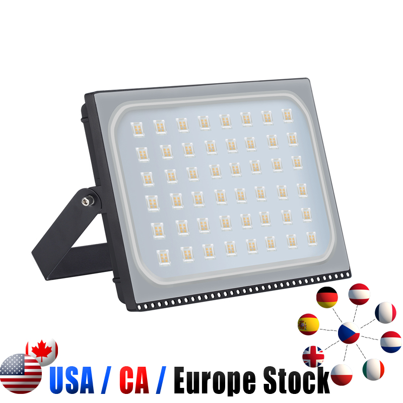 

USA European Stock Outdoor Lighting LED Floodlights AC110V/220V IP65 Waterproof Suitable For Warehouse Garage Factory Workshop Garden