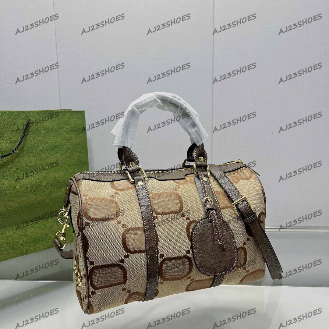 

Women Designer Double Giant logo 30cm Pillow bags Luxury Handbag Shoulder Bag Ladies Cross Body Wallet Purse, 01