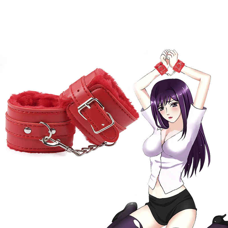 Massager Vibrator Sex Toys Penis Cock Furry Handcuff Soft Material Sexual Handcu-image-793974642