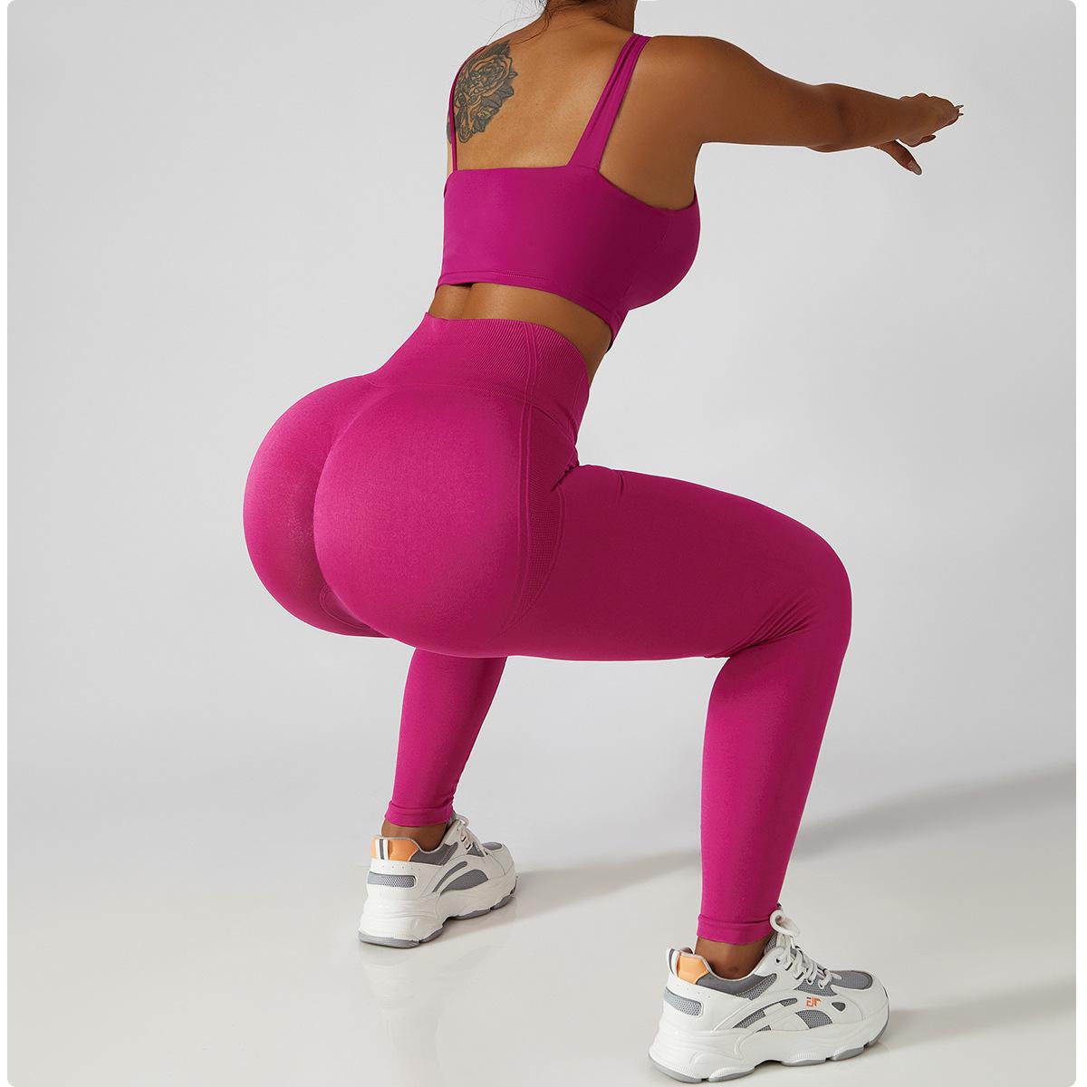 

High Waist Yoga Pants Hip Raise Skinny Seamless Summer Workout Clothes Womens High Elastic Running Workout Trousers, Grey