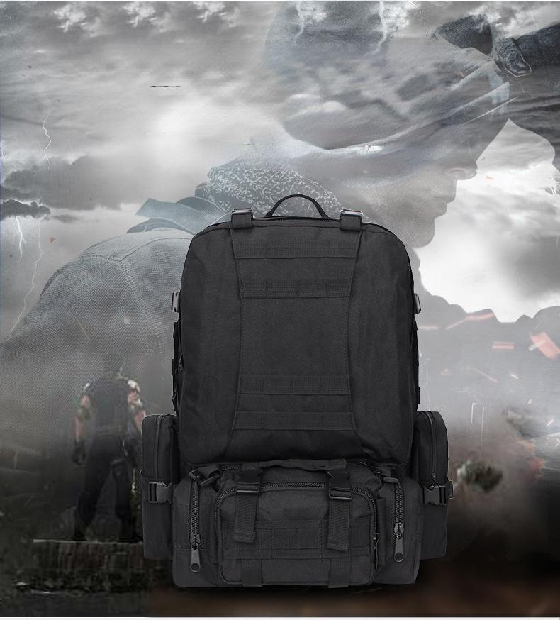 

Backpack Men's Bag Backpacks Waterproof Male Blck Man Teenagers Mens Tactical Sports School Bags God Of War Hunting Tools Women, Black