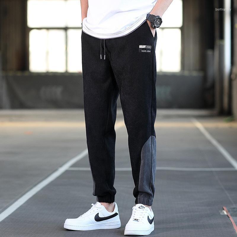 

Men's Pants Men's Casual Youth Spring And Autumn Loose Legged Fashion Student Sports Nine Point PantsMen's Bert22