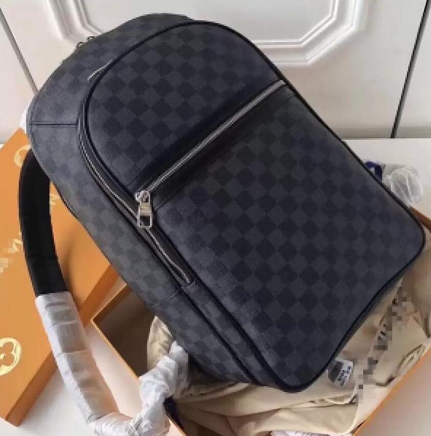 

Designers Handbags Men Leather MICHAEL Backpack N58024 Women Luxury Travel Shoulder Bags Man Messenger School Bag Tote GGs LVs YSLs louiseity viutonity VUTTONS, 1 - brown flowers