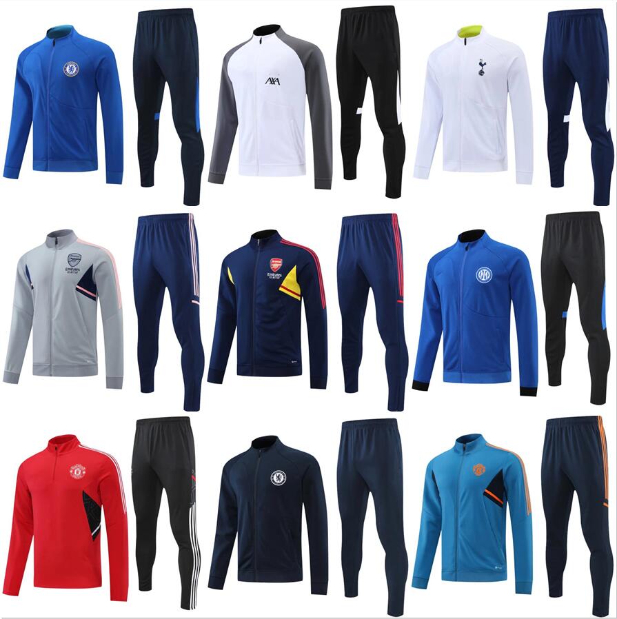 

2022 2023 Arsen Tracksuit Football Training Suits 22 23 kane son suit cfc Survetement Man Utd football jersey Chandal Kit