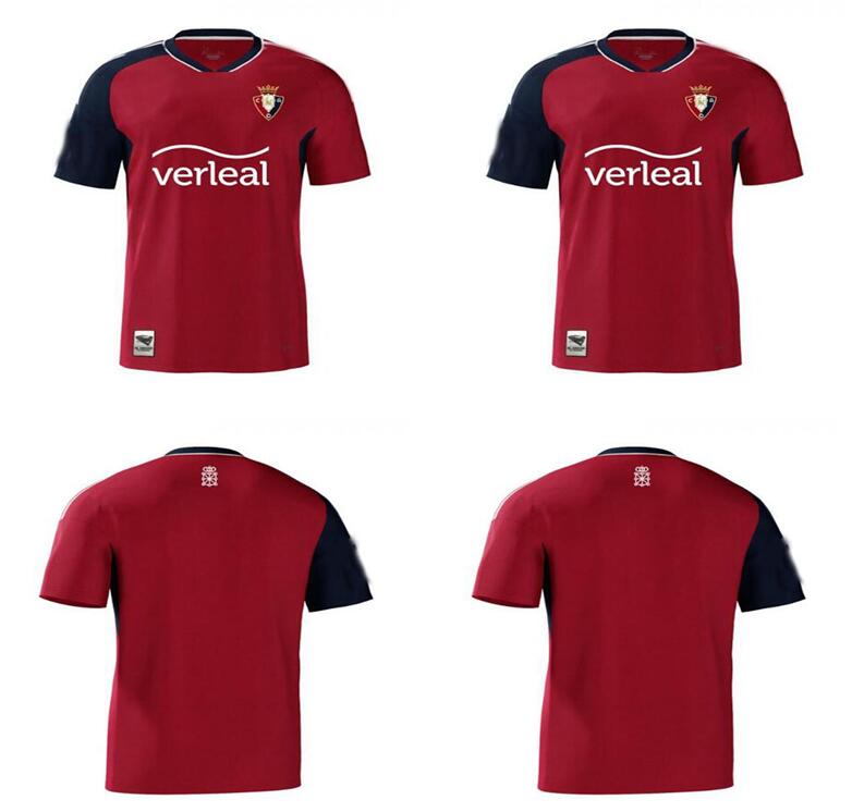 22 23 Osasuna Soccer Jersey Home David Garcia Chimy Avila Camiseta Adulto 2022 2023 Torres Moncayola Manu Sanchez Home Away 3rd Football Shirt Me