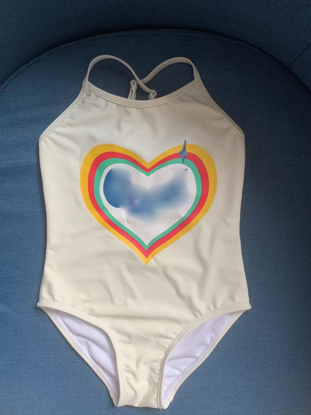 

5pcs/lot One-Pieces Girls Swimwear children Swim wear princess Brand Heart-shaped swim set sylvia 670729666881, Black