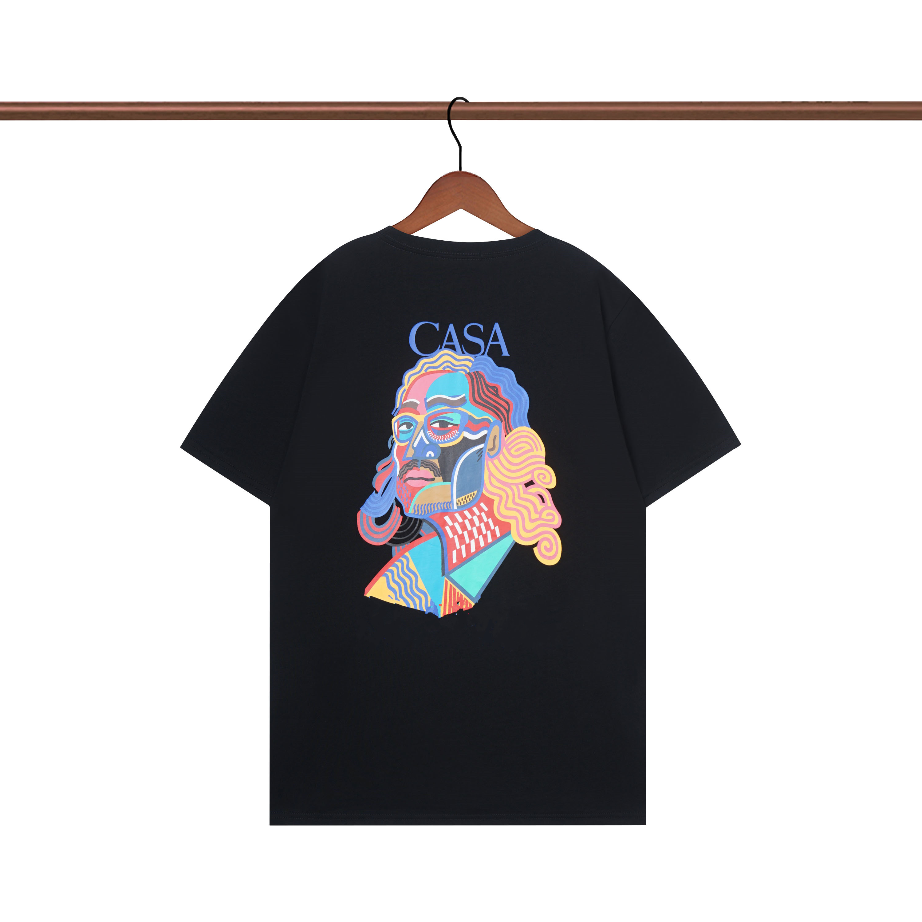 

22ss Mens T shirt Designer 3D Letters Casa Printed Stylist Casual Summer Breathable Clothing Men Women Top Quality Clothes Couples Tees S-2XL, Shipping fees