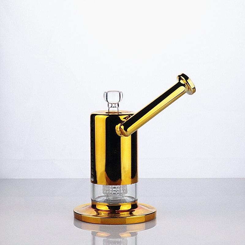 8.7 inches smoking bong glass water pipes good sound tire filter