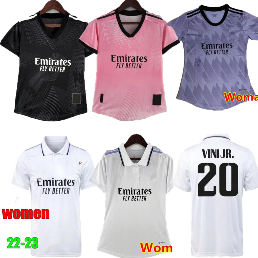 

2022 2023 BENZEMA soccer jerseys 22 23 VINI ALABA TCHOUAMENI CAMAVINGA MODRIC VINICIUS MARCELO camiseta women rEAL uniform mADRIds football shirt, Purple