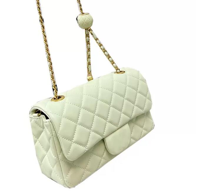 

SW Classic Mini Flap Candy Crush Ball Square Quilted Bags Matelasse Chain Gold Metal Hardware Crossbody Shoulder Adjustable Strap Crossbody Purse Handbags 20CM, Extra freight