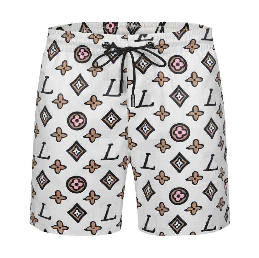 

Fashion Men's Designer Short Alphabet Pants Quick Dry Swimwear Print 2022 Summer Board Beach Shorts Men's Swimming Short, Khaki