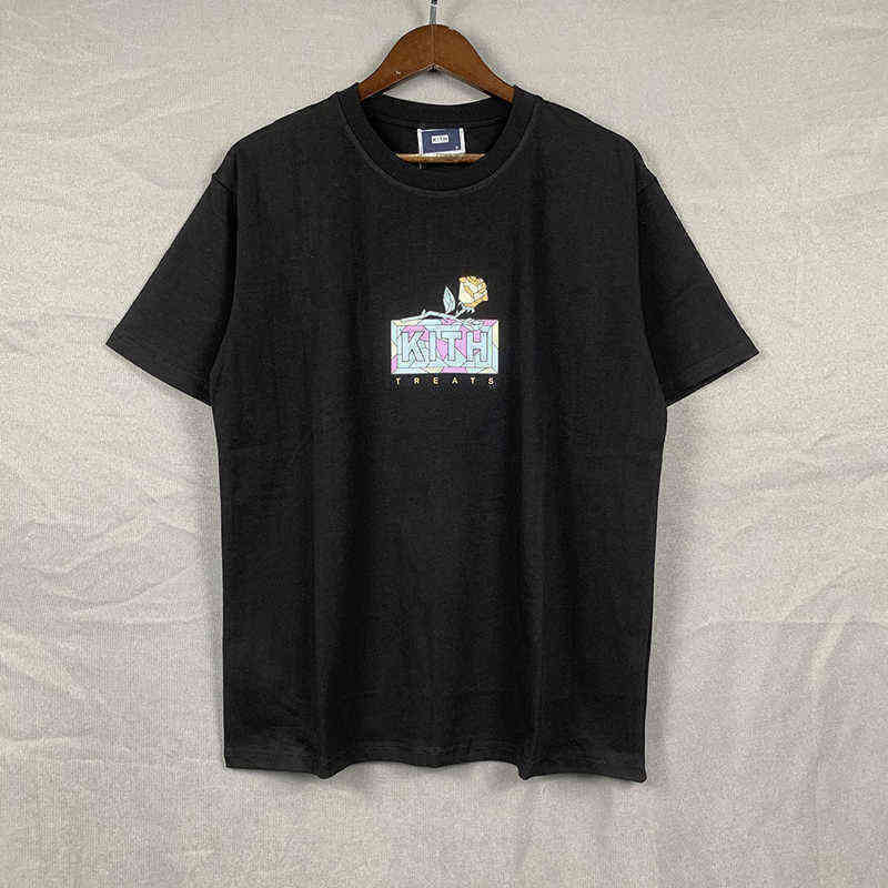

Designer t Shirts for Men Kith Diamond Short Sleeve Plain Black T-shirt Fashion Clothing Brand Round Neck Slim Social Spirit Guy Half Ma S11a1, 10