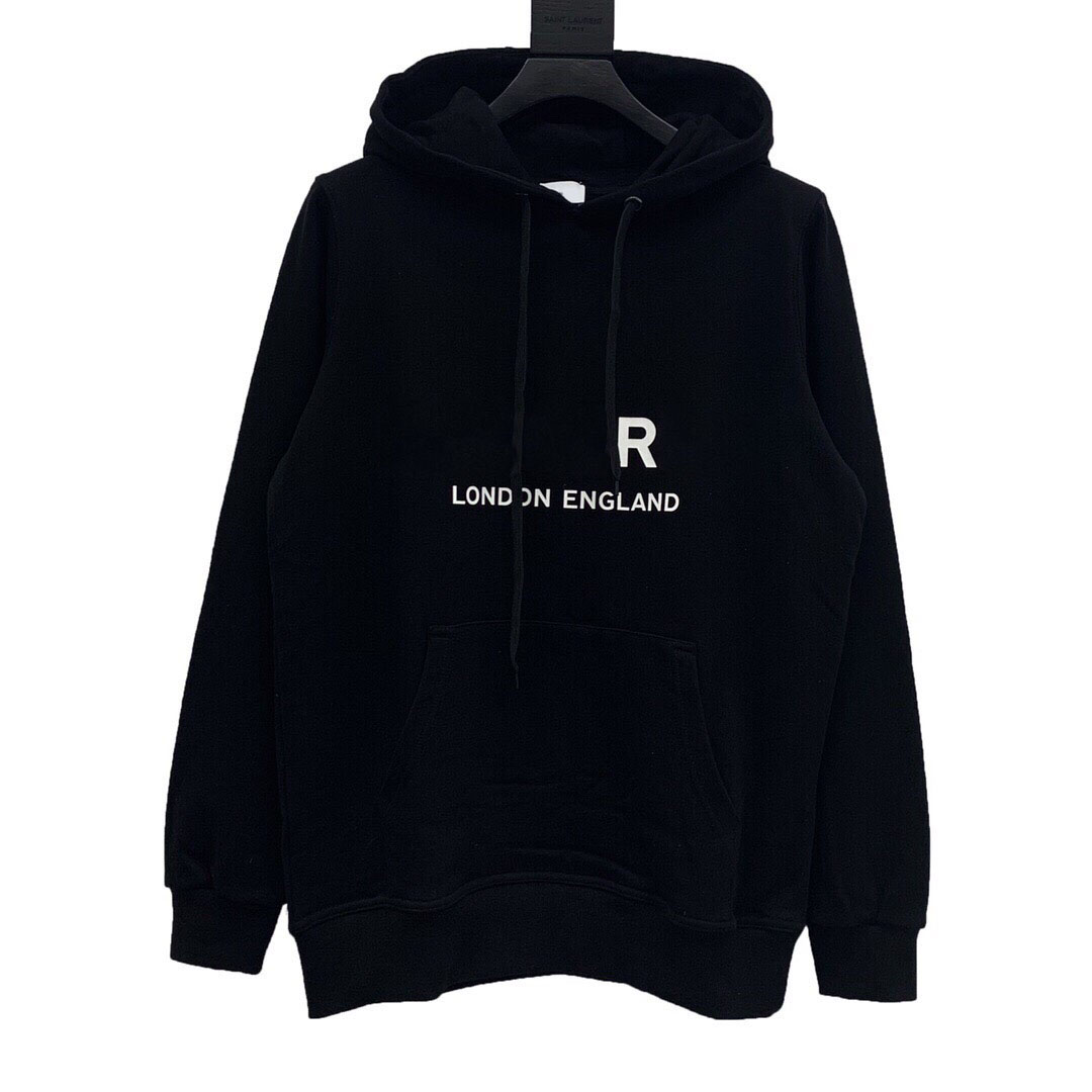 

2022 Custom Hoodie Wholesale Streetwear Men  Hoodies Print Unisex Plain High Quality Normal size Organic Cotton Silicon Casual 32r439, Black