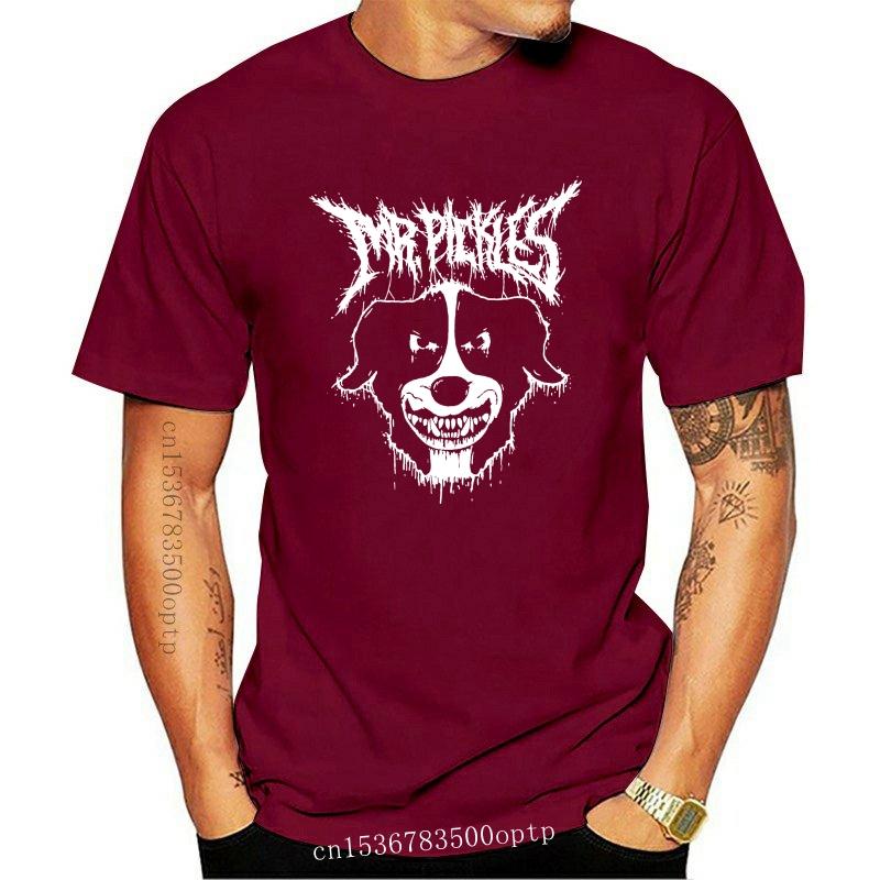 

Men' T-Shirts Authentic MR. PICKLES Death Metal Animated Series T-Shirt -3XL Brand Cotton Men Clothing Male Slim Fit T ShirtMen, Pinkmen