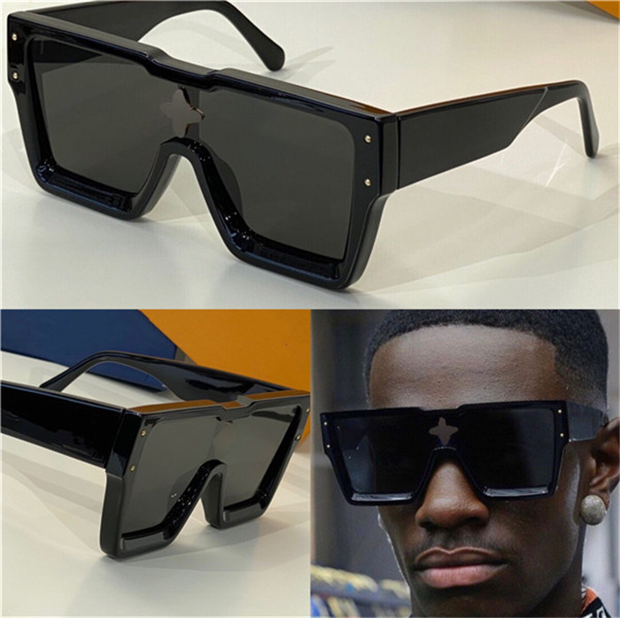 

Runway fashion new sunglasses Z2188 square plate frame lens Crystal decoration avant-garde design outdoor protection colors selling mirror Driving comfortable