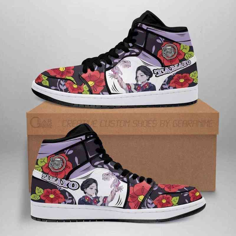 

Lady Tamayo Shoes Boots Demon Slayer Anime Sneakers Fan Gift Idea, Others