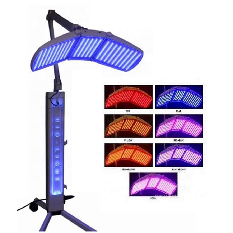 Other Beauty Equipment 7 Colors LED Light Therapy Skin Rejuvenation PDT Photon Red Blue Green Acne Treatment Face Tightening Wrinkle Removal Faci