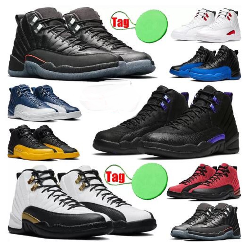 

Men Basketball Shoes 12s Reverse Flu 12 Game Easter Twist Indigo Utility Ice Cream Mens Womens Trainers, # 26