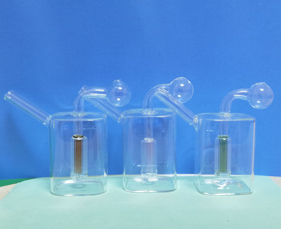 

Hookahs Glass Oil Burner Bubbler With Perc Dab Rigs Water Bongs Thick Nail Bong small burners pipes