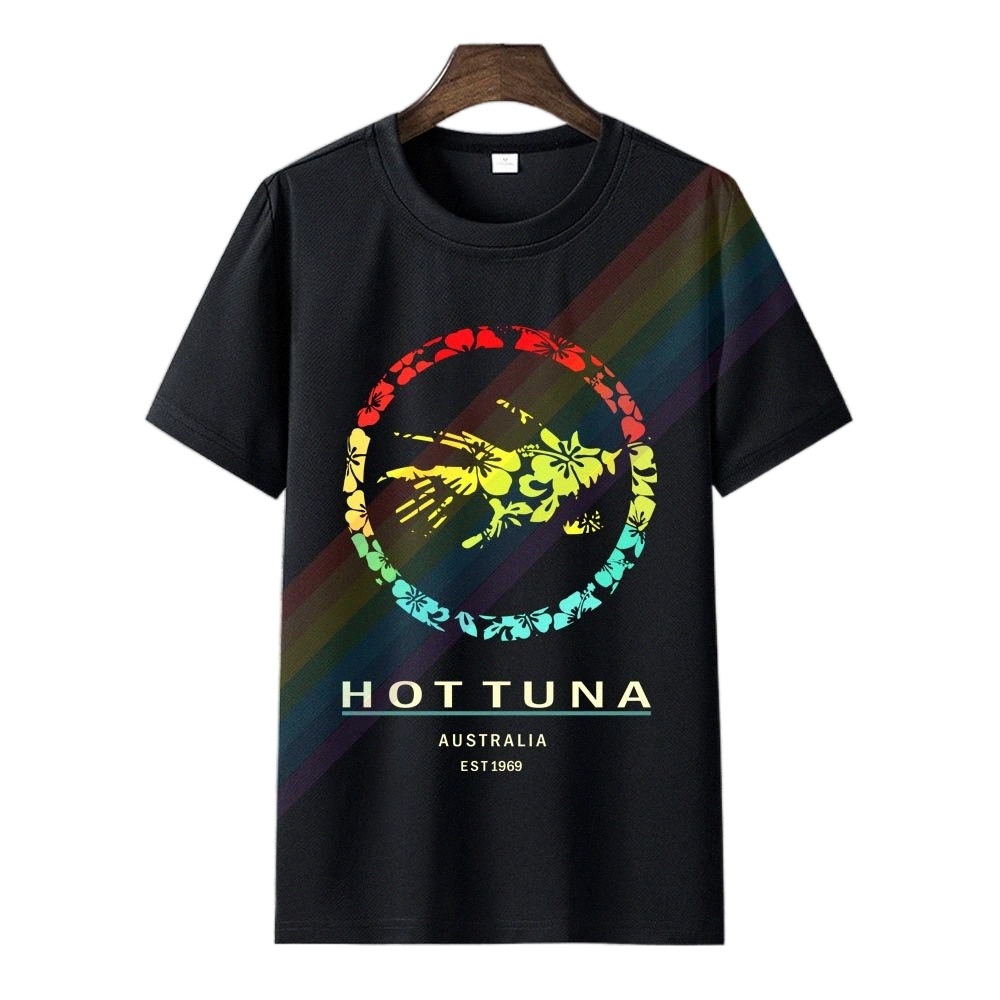 

hot Tuna T-Shirt For Men T-Shirts Hip Hop Motorcycle Short Sleeve T-Shirt Men Hip Hop T-Shirts Oversized T Shirt Funny T Shirts z76Z#, Black