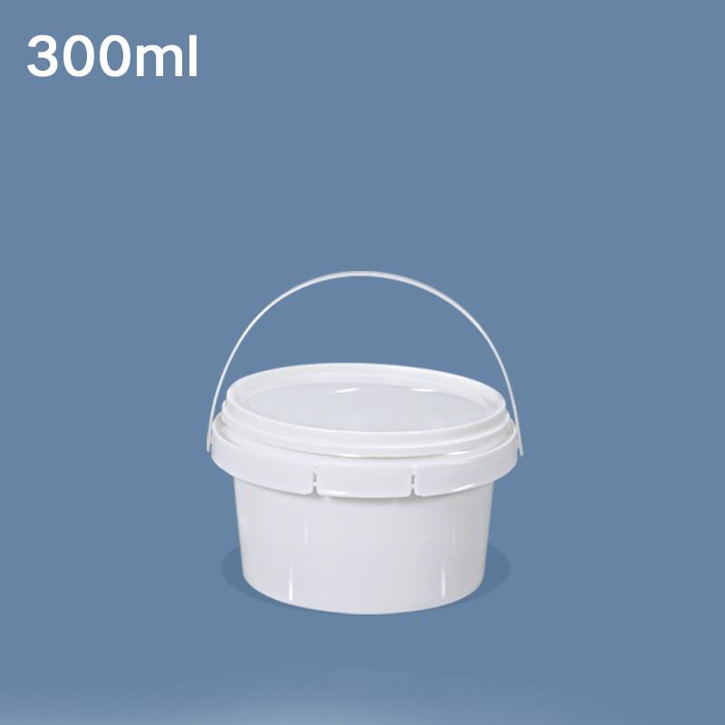 

Storage Bottles & Jars Food Grade 300ML Clear Plastic Box With Lid Portable Container For Sugar Sauce Dressings 10PCS