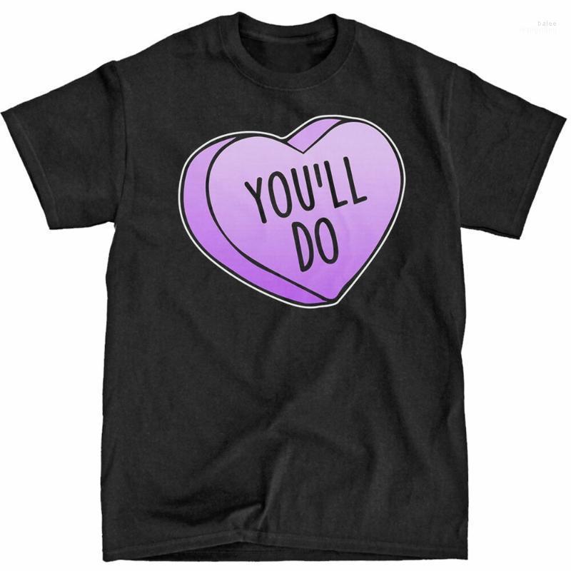 

Men' T-Shirts You'll Do Valentine' Day Gift Black ShirtMen, Men-darkpurple