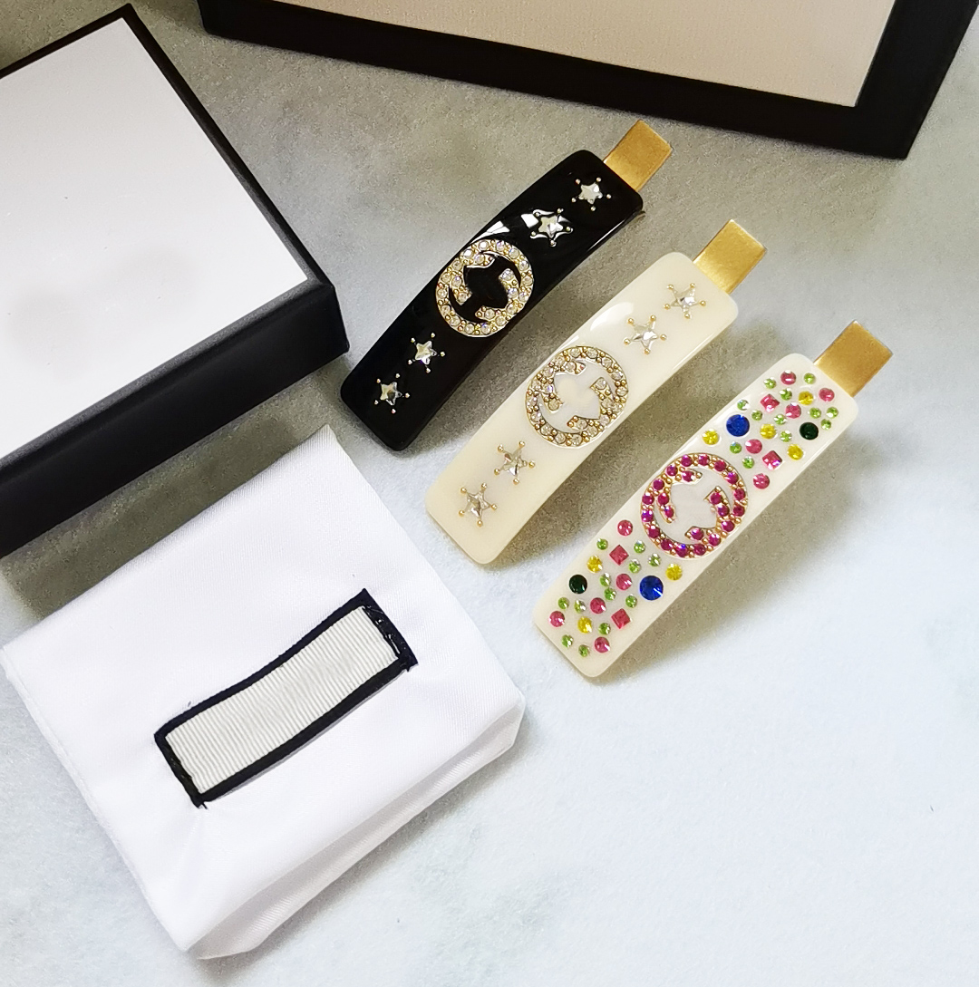 

2022 High quality Crystal Blingbling Letters designer Women Hair clips classic Girls Barrettes Accessories Jewelry