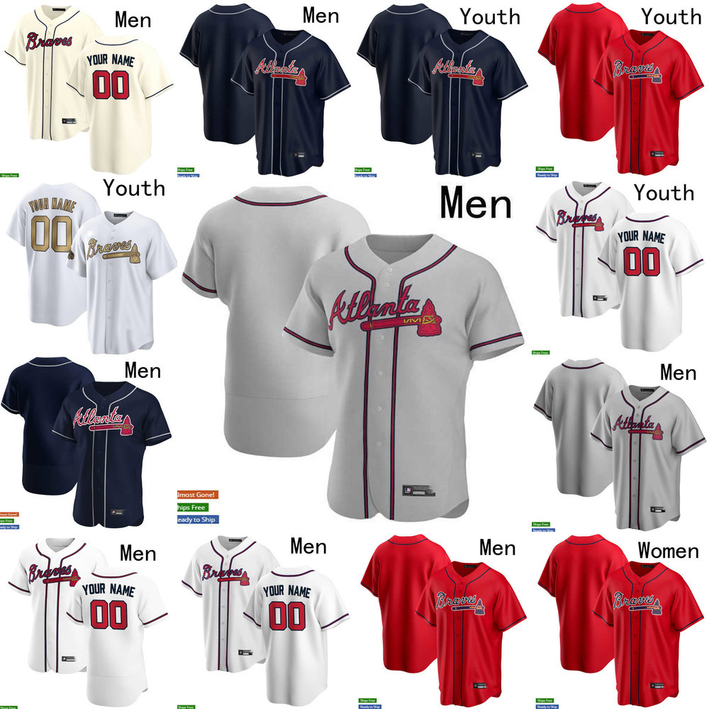 

2022 All-Star Atlanta 1 Ozzie Albies 13 Ronald Acuna Jr. 20 Marcell Ozuna 27 Austin Riley 7 Dansby Swanson 28 Matt Olson Baseball Jersey Braves, Colour