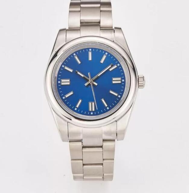 

U1 Designer Blue Woman Watch Elegant 36mm Oyster Perpetual Automatic Mechanical 904L Full Stainless SteelHigh Quality Classic Luxurious Watches, Water proof 50m
