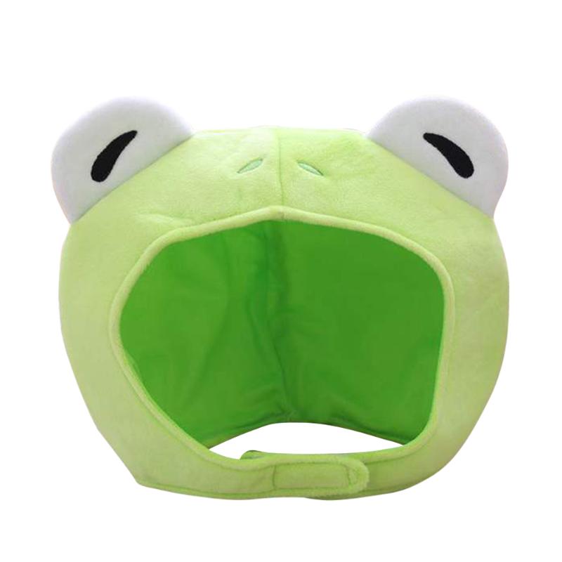 

Berets Plush Frog Animal Earflap Warm Beanie Cap Hat Costume Parties Supplies Kids Educational Toys For Children GiftsBerets BeretsBerets, Green