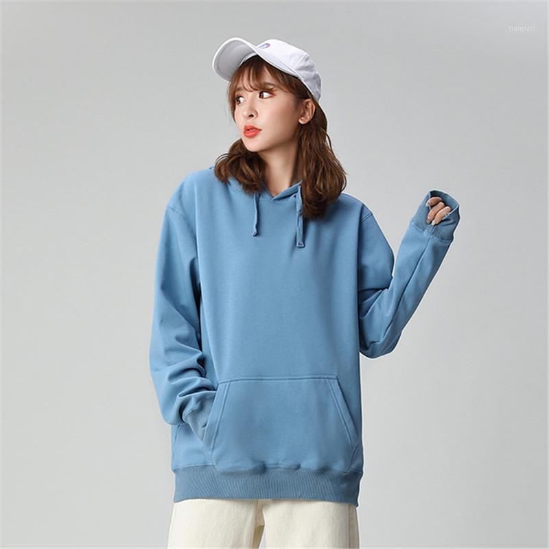 

Women's Hoodies & Sweatshirts 2022 Ladies Hooded Terry Sweatshirt Women Black White Hoodie Casual Top Coat, Beige