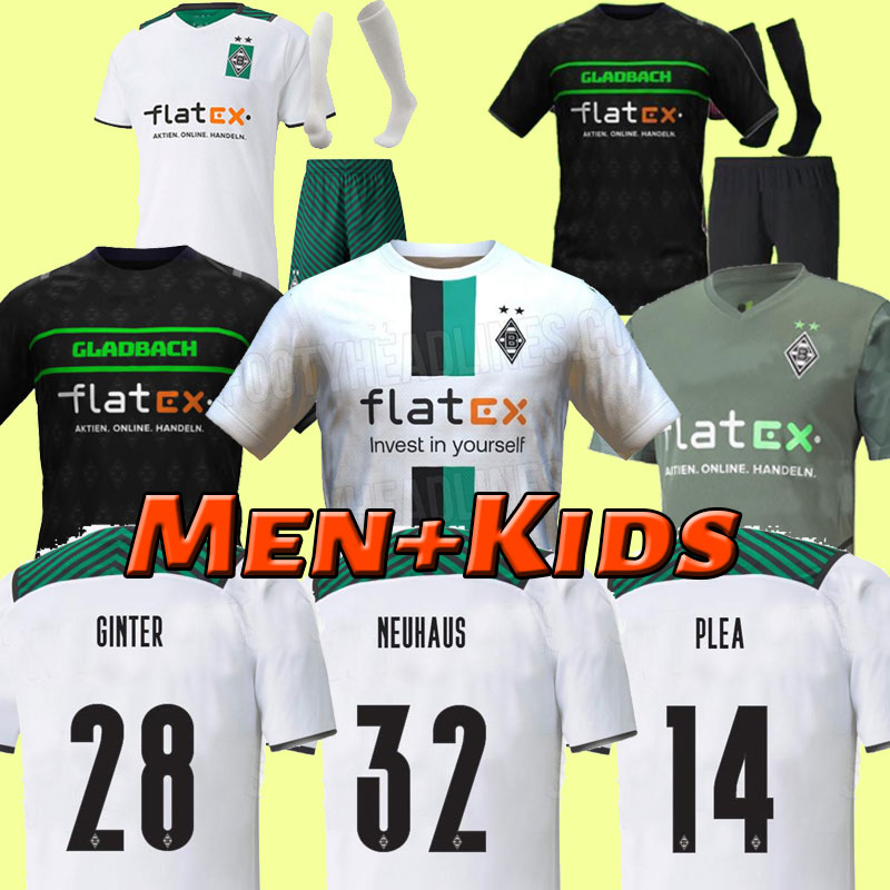 

22 23 Borussia Monchengladbach soccer Jerseys FANS PLAYER VERSION 2022 2023 home Gladbach ELVEDI PLEA ZAKARIA NEUHAUS GINTER THURAM MEN KIDS KIT foootball SHIRTS, Away+patch