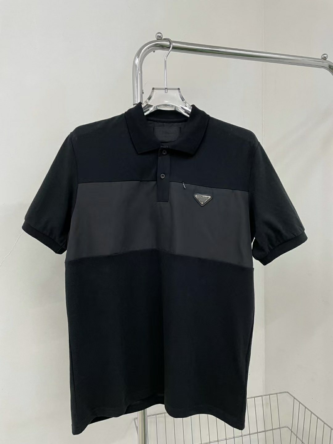 

2022 fall new arrival mens designer beautiful polo tshirts - US SIZE poloshirt - new great design tops short sleeve poloshirts, Black