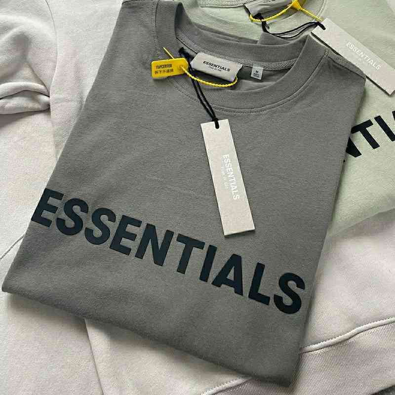 Fashion Essentials Designer t shirts Unisex Women's T-shirt Fog of God Double Line High Street Short Sleeve Summer Loose Women Lovers