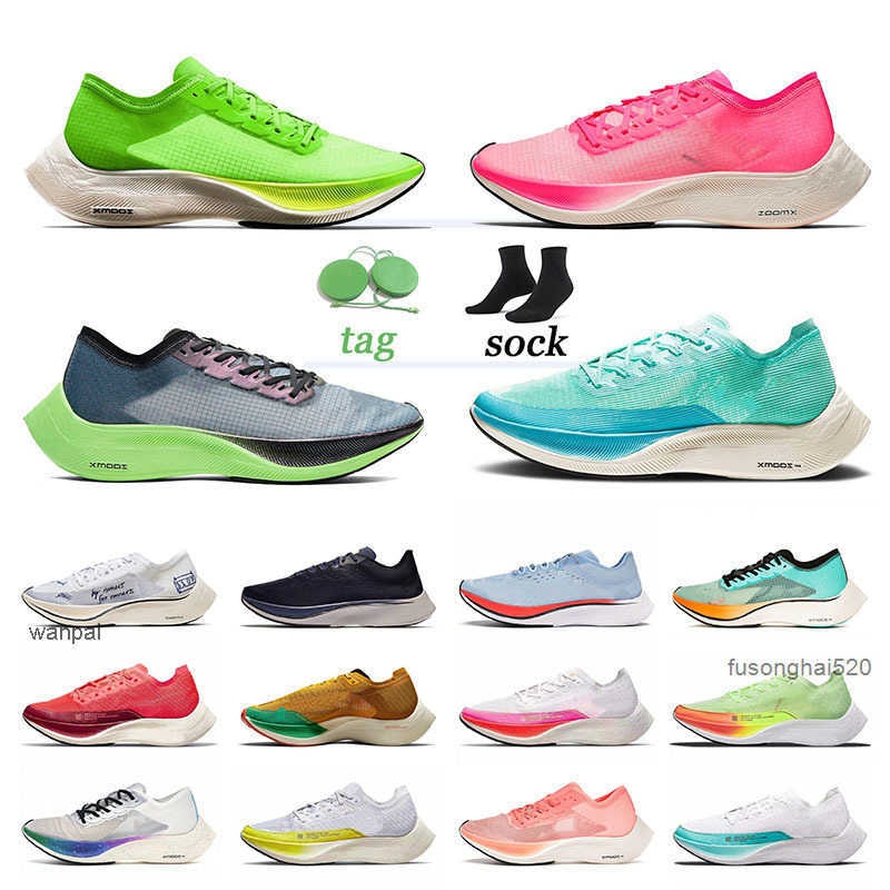 

2021 Authentic Zoomx Vaporfly Next% Running Shoes Mens Women Bright Mango Crimson Valerian Blue Ribbon Sports BE True O OG designer shoes, D10 be true 36-45