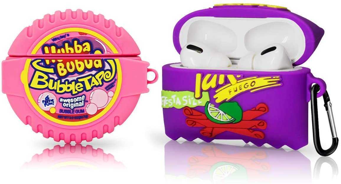 2pack Taki+bba Candy Cover for Airpods Pro Case, Cute 3d Cartoon Fashion Kawaii Fun Food Design Air Pod Pro Silicone Cover for Girls Women