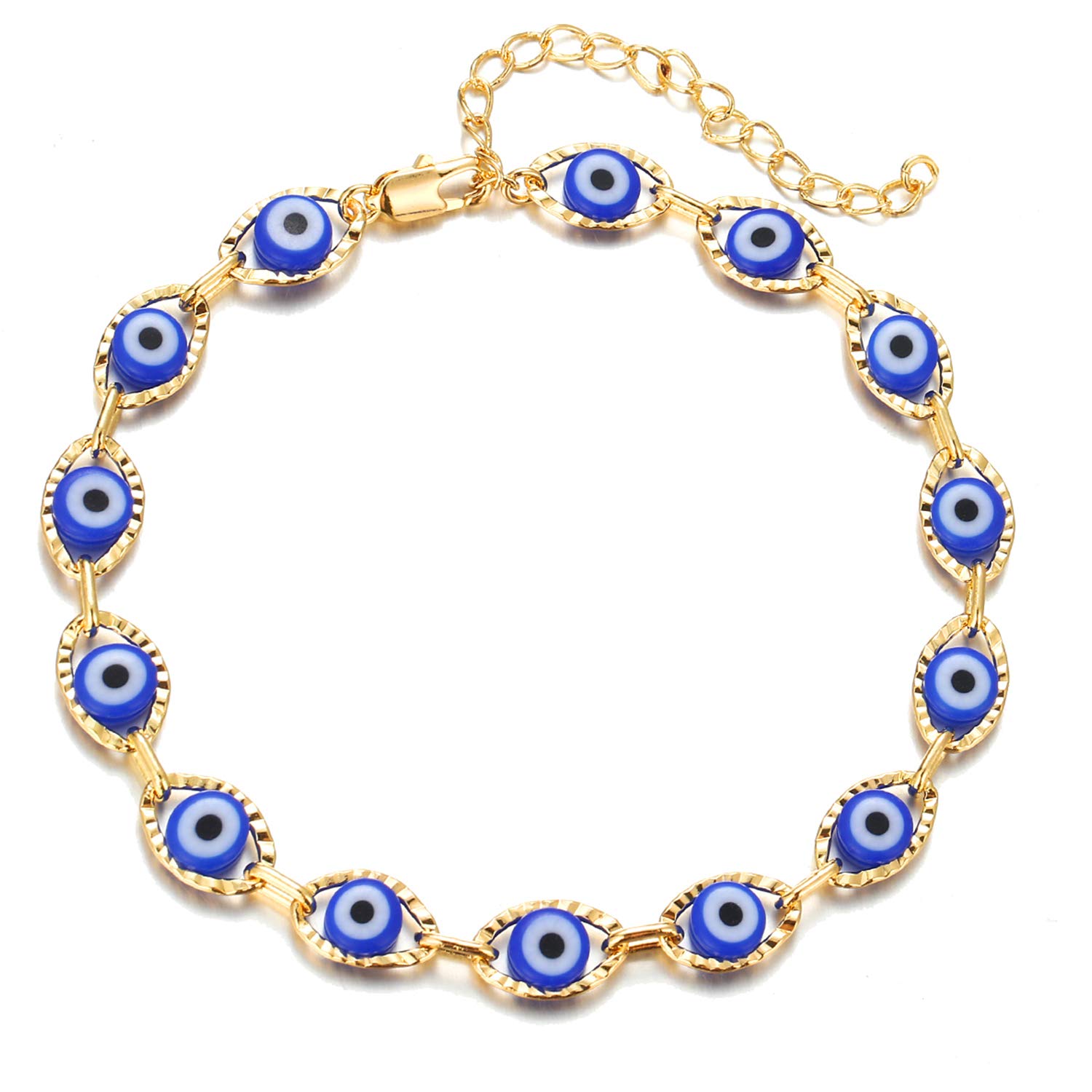 

Anklets Evil Eye Ankle Bracelets For Women 14k Gold Sier Teen Girls amRWk