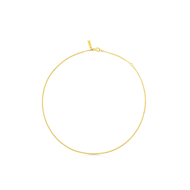 

Rose Color Vermeil Silver Hand Choker Chains Necklace 925 Sterling silver necklaces for women men girl boys sets pendant gift 511902730