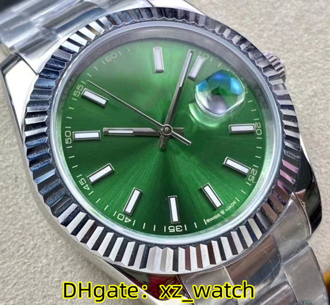 watch men 36mm 41mm high quality automatic mechanical and women diamond watches stainless steel folding buckle sport waterproof Green black fashion